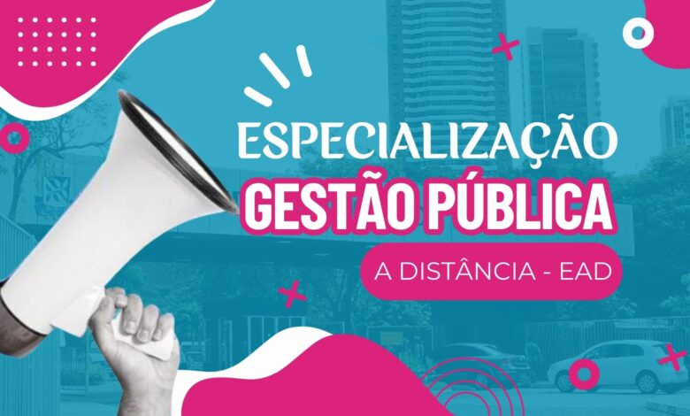 "UFBA abre inscrições para Especialização EAD em Gestão Pública com 150 vagas. Garanta sua chance e inscreva-se já!