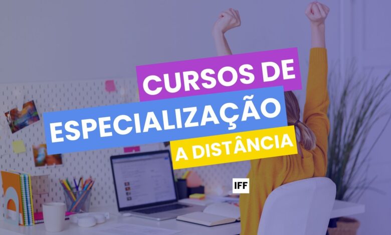 O Instituto Federal Fluminense - IFF recebe inscrições até amanhã para Especialização em Gestão em Educação de Jovens e Adultos EAD em 2024.
