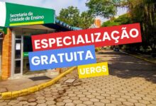 A Universidade Estadual do Rio Grande do Sul - UERGS anuncia 3 Editais de Cursos de Especialização Gratuita para 2024.