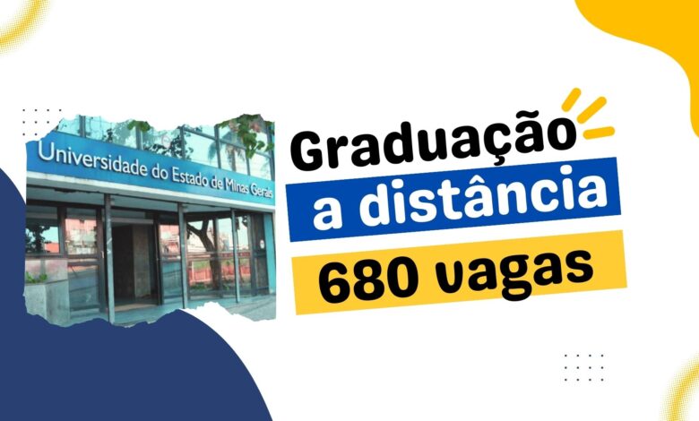 A Universidade Estadual de Minas Gerais - UEMG anuncia inscrições para graduações EAD gratuitas com mais de 600 vagas em diversos polos.