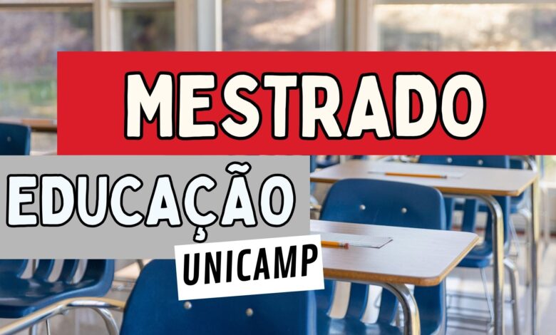 A UNICAMP - Universidade Estadual de Campinas abre inscrições para Mestrado Profissional em Educação com vagas para 2025.