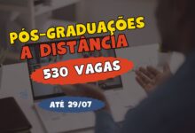 Pós-Graduações EAD da Universidade Federal do Amazonas - UFAM! Inscrições abertas até amanhã para 530 oportunidades em diversos cursos.