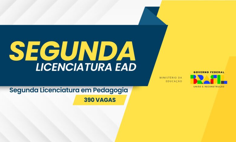 Instituto do MEC - INES anuncia inscrições para Segunda Licenciatura em Pedagogia EAD com 390 vagas em diversos estados do Brasil.