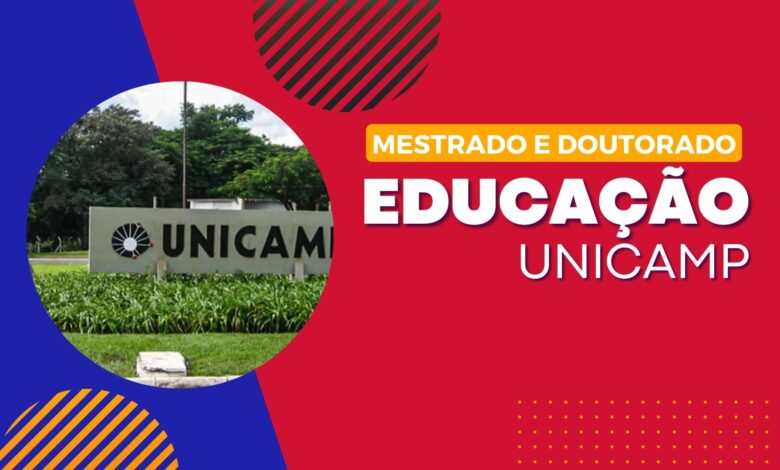 A UNICAMP inicia inscrições para Mestrado e Doutorado em Educação com 159 vagas imediatas para 2025. Confira detalhes!