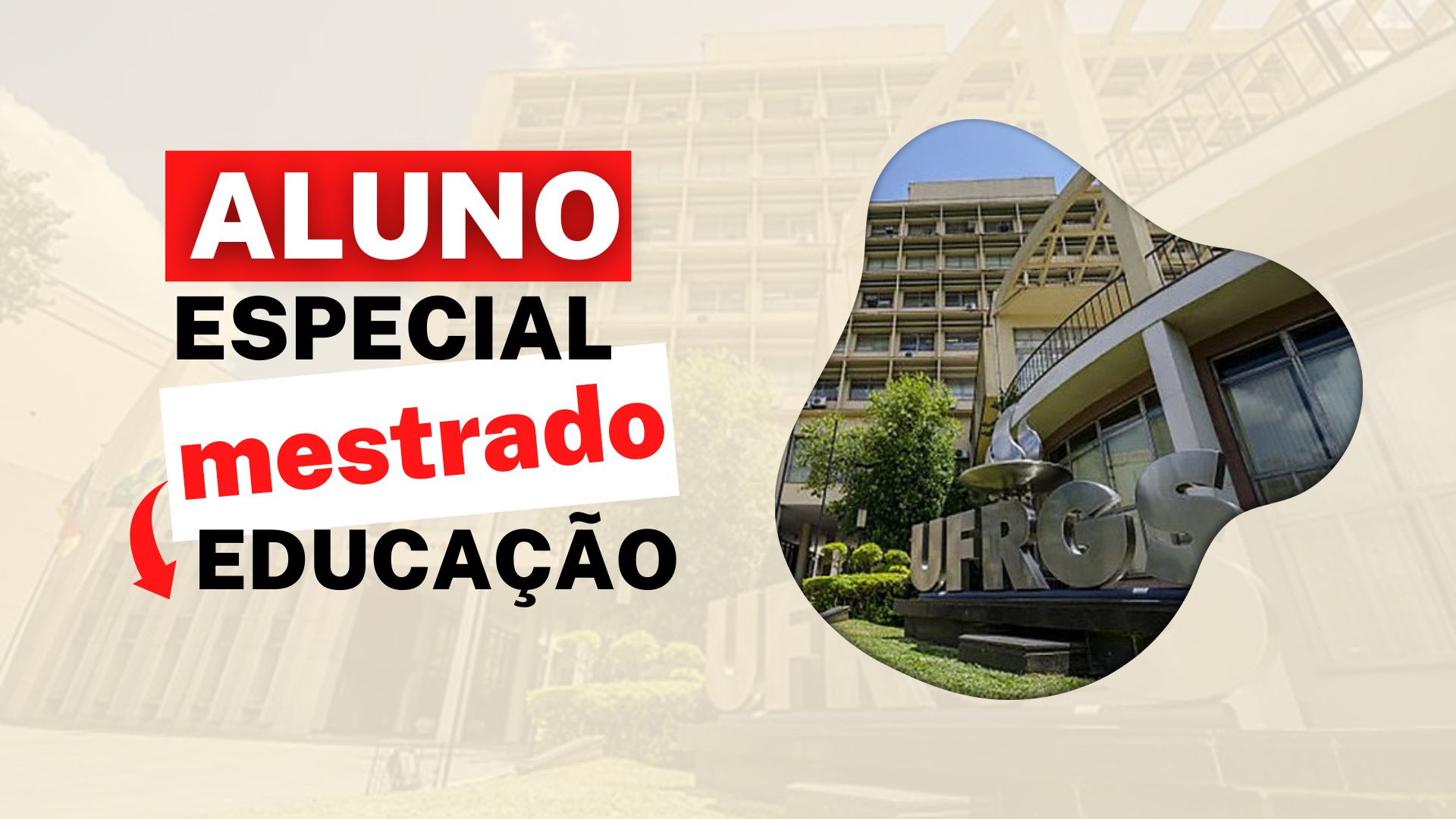 UFRGS abre 600 vagas para Alunos Especiais em Mestrado em Educação. Explore 39 disciplinas e inscreva-se já nessa oportunidade para 2024!