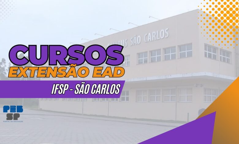Aproveite os 3 cursos de extensão EAD gratuitos do IFSP! Inscreva-se agora e desenvolva novas habilidades online!