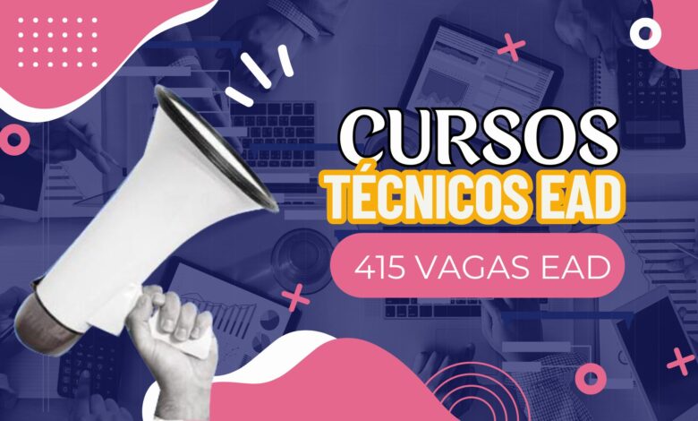 Inscrições abertas para 415 vagas em cursos técnicos EAD no IFCE! Estude de casa com qualidade e flexibilidade. Participe!