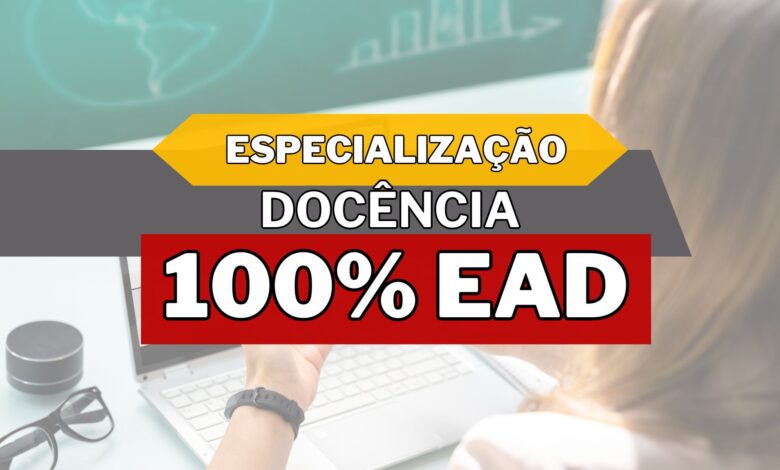 Instituto Federal Goiano - IFGOIANO abre inscrições para Especialização em Docência na Educação Profissional 100% EAD e Gratuito.