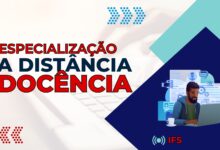 Tem Graduação Completa? Instituto Federal - IFS abre inscrições para Especialização em Docência EAD com 200 vagas gratuitas.
