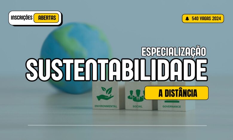 A Universidade Estadual do Maranhão - UEMA: Inscrições seguem abertas para 540 vagas na Especialização em Sustentabilidade EAD GRATUITA!