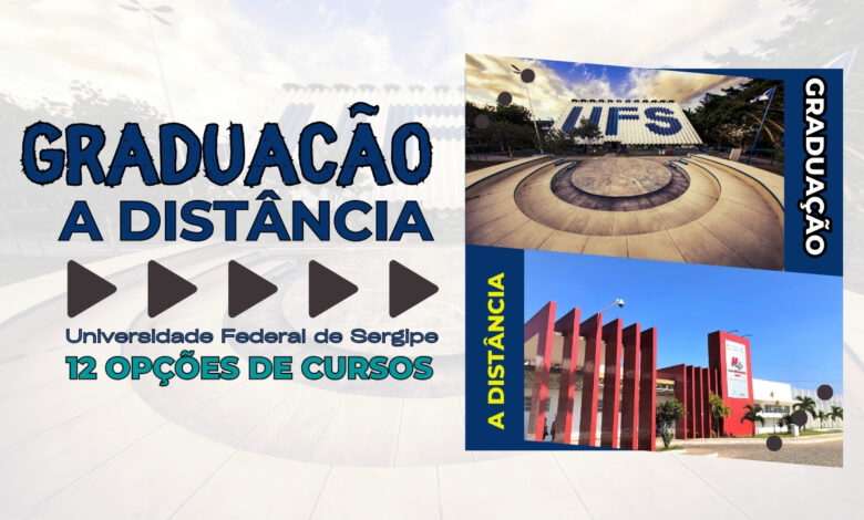 IURGENTE: UFS abre inscrições por apenas 4 dias para 12 cursos de graduação EAD, oferecendo 1.300 vagas. Não perca essa oportunidade!