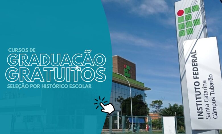 Ingresse no IFSC sem provas ou ENEM! São 390 vagas para graduação com seleção por histórico escolar. Aproveite essa oportunidade!