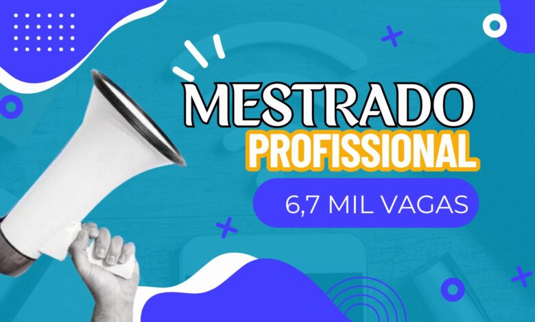 MEC abre 6,7 mil vagas para Mestrado Profissional em 2025, com 12 programas disponíveis em todo o Brasil. Garanta sua oportunidade!
