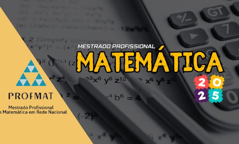 Aproveite! Mestrado Profissional em Matemática - PROFMAT do MEC com 1.600 vagas disponíveis em 82 universidades brasileiras. Inscreva-se já!