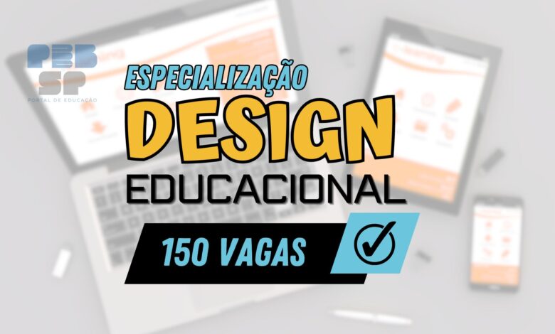 UFMT abre inscrições para Especialização e Pós-Graduação EAD em Design Educacional com 150 vagas gratuitas para o ano de 2024.