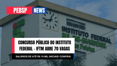 Concurso Instituto Federal: 70 vagas para professores! Inscreva-se até 14/10. Ótima oportunidade de carreira no serviço público.