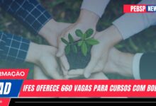 Garanta sua vaga! Cursos de Educação Ambiental EAD com bolsas de R$ 200 encerram inscrições HOJE (27). Corra que dá tempo!