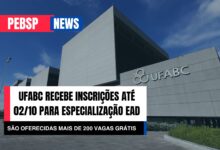 Últimas vagas! Especialização gratuita em Ensino de Química na UFABC. Inscrições até 02/10. Garanta sua vaga!