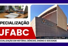 Interessado em Especialização 100% EAD? UFABC abre 210 vagas para Especialização em História, Ciências, Ensino e Sociedade A DISTÂNCIA!