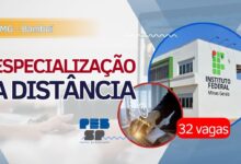 Aproveite a especialização gratuita em Ensino de Ciências e Matemática do IFMG! São 32 vagas disponíveis para aprimorar seus conhecimentos.