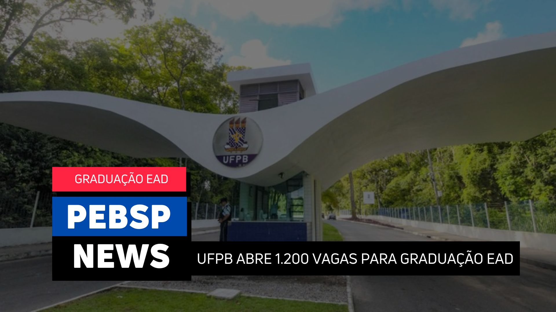 Estude na UFPB! Inscrições abertas para graduação EaD 2025. Vagas com reserva para escolas públicas e professores. Inscreva-se!