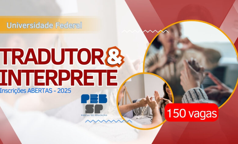 FURG abre inscrições para Graduação em Tecnologia em Tradução e Interpretação de Língua Brasileira de Sinais - LIBRAS com 150 vagas.