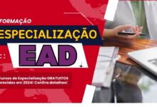 UERGS inscreve para 3 Cursos de Especialização Gratuitos oferecidos no ano de 2024 até hoje, dia 13 de setembro de 2024! Confira!