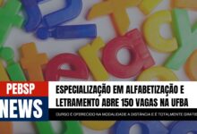 UFBA abre inscrições para Especialização em Alfabetização e Letramento EAD com vagas para Graduados! Confira detalhes!