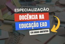 IFB - Instituto Federal de Brasília abre vagas remanescentes para especialização em Docência EPT EAD com inscrições até amanhã, 15!