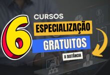 UFBA abre inscrições para 6 Cursos de Especialização EAD Gratuitos em diversas áreas. São 900 vagas GRATUITAS e a distância! Corra!