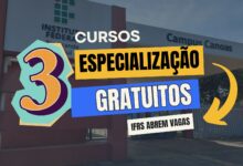 Instituto Federal - IFRS anuncia 3 Especializações Gratuitas nas áreas da Educação e Produção Vegetal com dezenas de vagas! Confira!