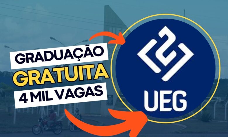 Já pensou em ingressar em uma Graduação em 2025 na UEG? Universidade oferece mais de 4 mil vagas em 34 opções GRATUITAS!