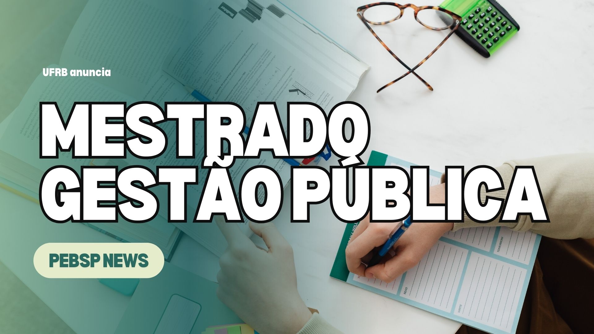 UFRB encerra nos próximos dias as inscrições para o Mestrado em Gestão de Políticas Públicas, uma área que está em alta no mercado! Confira!