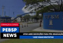 UFSM convoca interessados em Cursos de Pós-Graduação nas modalidades de Mestrado, Doutorado e Especialização Gratuitos! São 1.600 vagas!