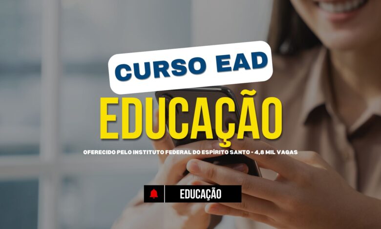 Oportunidade única! 2.719 vagas REABERTAS no curso de Formação Pedagógica em Educação Inclusiva do IFES (Edital 158/2024).