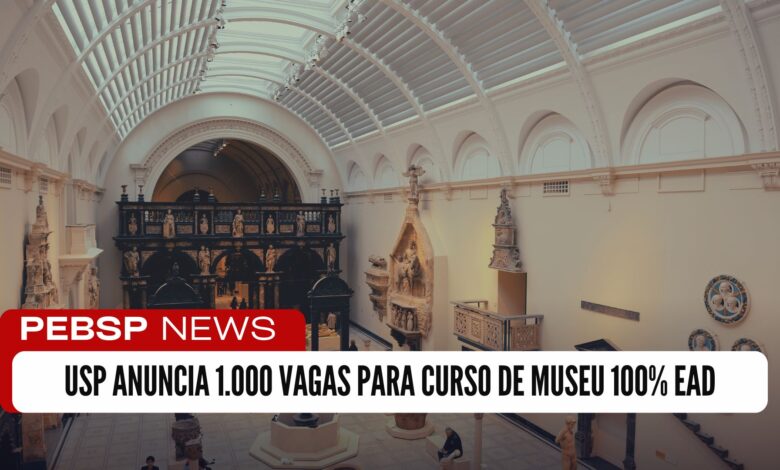 Transforme sua carreira com o curso gratuito da USP sobre Museu, Educação e Acessibilidade! 1000 vagas online. Inscreva-se até 4/12!
