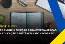 Instituto Federal de Pernambuco - IFPE anuncia processo seletivo para Especialização em Educação a Distância com 200 vagas gratuitas.