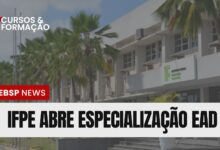IFPE anuncia processo seletivo para o curso de Especialização e Pós-graduação em Ensino de Ciências EAD GRÁTIS e com diploma!