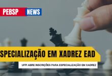 A Universidade Federal do Piauí - UFPI abre inscrições para o Curso de Especialização em Ensino de Xadrez EAD com 120 vagas gratuitas!