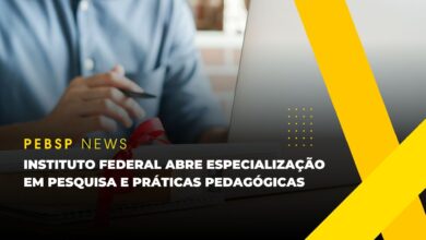 Instituto Federal - IFSC abre inscrições para Especialização em Pesquisa e Práticas Pedagógicas para quem tem graduação completa! Confira