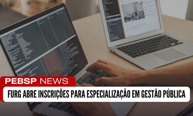 Especialização em Gestão Pública Municipal a distância - EAD na FURG! Inscrições abertas até 22/12. 150 vagas em 7 polos.