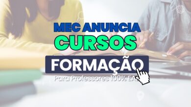 MEC anuncia 150 mil vagas em cursos online de extensão para professores e gestores da educação básica! Confira detalhes e processos seletivos!