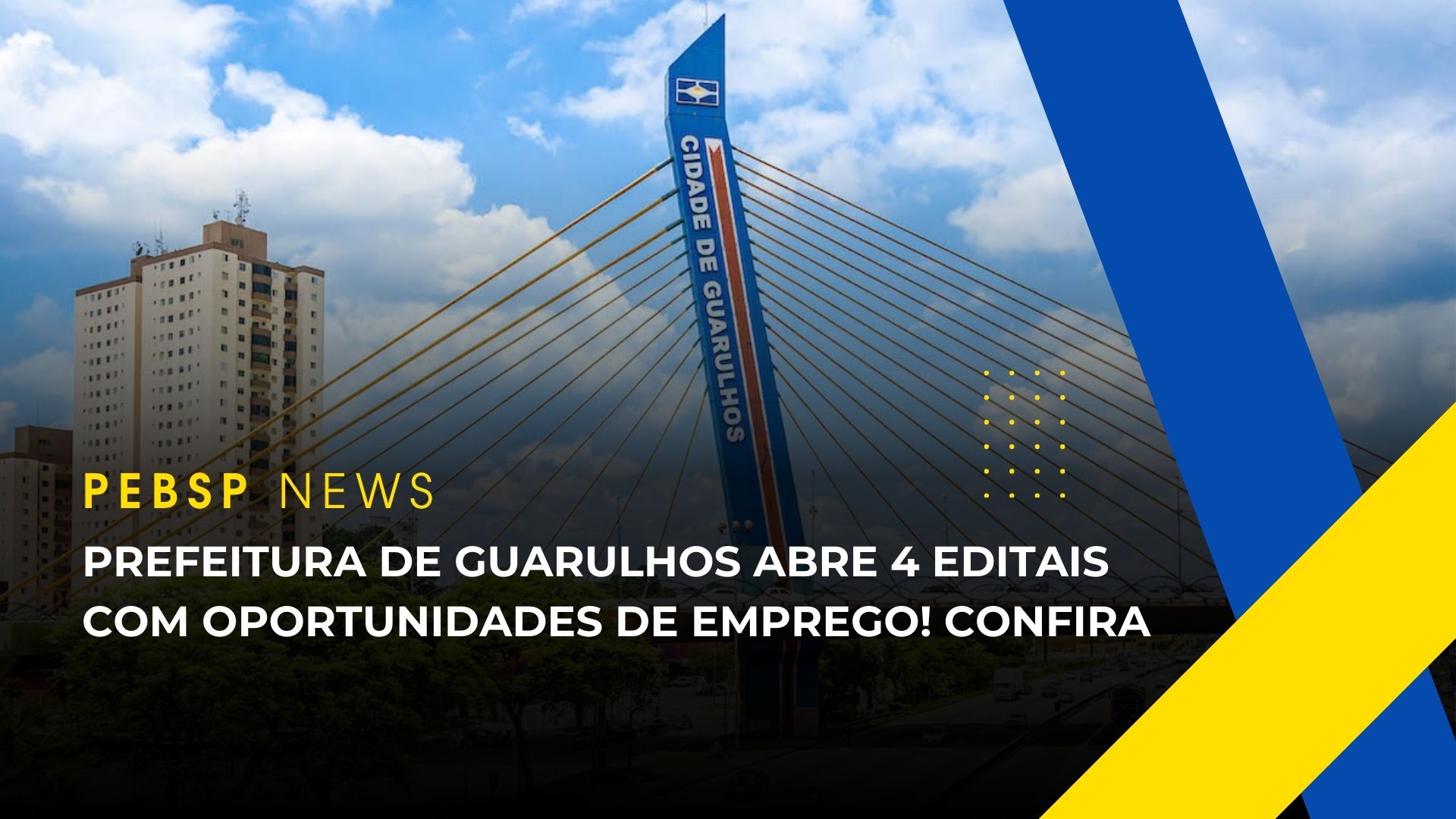 Prefeitura de Guarulhos anuncia concursos públicos em diversas áreas com inscrições abertas até 21 de novembro! Confira!