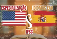 Instituto Federal de Santa Catarina - IFSC anuncia 100 vagas para Curso de Especialização em Ensino de Línguas EAD de Inglês e Espanhol!