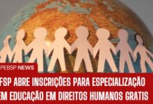 IFSP abre inscrições para Especialização em Educação em Direitos Humanos! 20 vagas, curso gratuito (Lato Sensu). Inscrições até 05/01/2025.