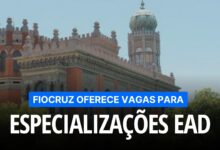 Inscrições abertas até 30/12! Aprimore sua carreira com as especializações EAD da Fiocruz em Educação Permanente e Tecnologias Educacionais.