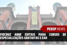 2 novas especializações EAD da Fiocruz estão com inscrições abertas! São mais de 300 vagas totalmente gratuitas! Inscreva-se agora!