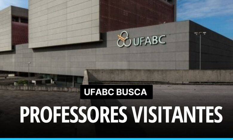 UFABC busca Professores Visitantes em áreas como Matemática, Engenharia, Ciências Biológicas e mais! R$ 10.481,64.