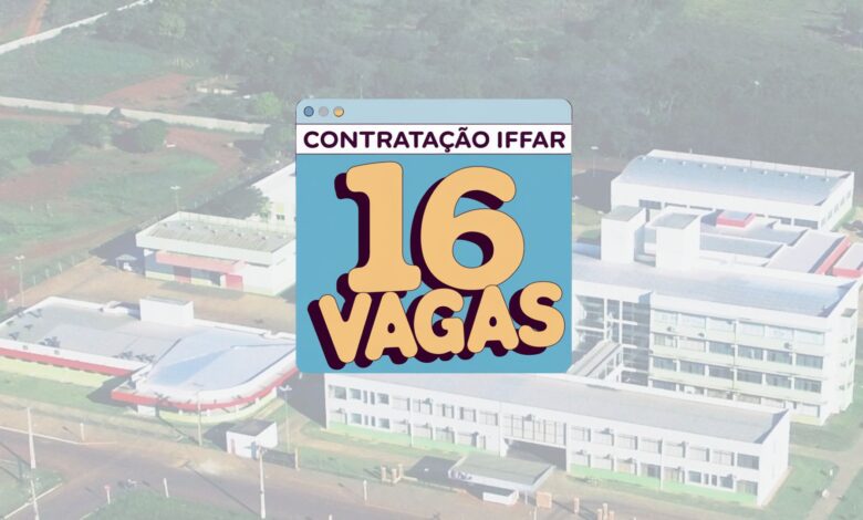 IFFar abre inscrições para contratação de profissionais para cursos gratuitos de formação! São 16 vagas com salários de R$ 2 mil.