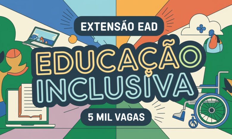 Universidade Federal - UFSJ anuncia inscrições para O curso de Formação e Extensão em Educação Inclusiva EAD com 5 mil vagas!